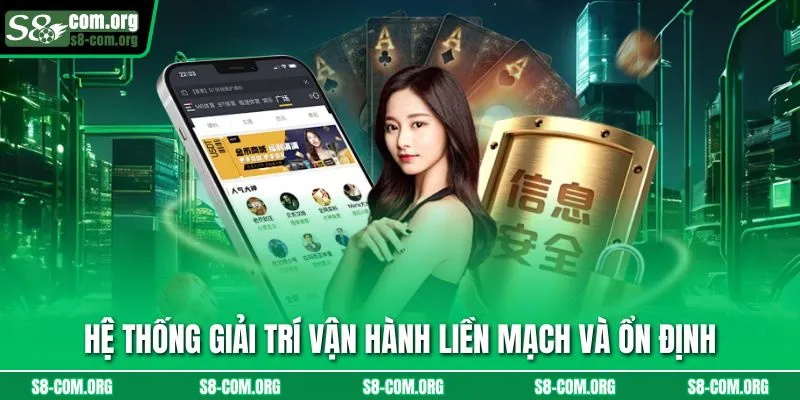 Hệ thống giải trí vận hành liền mạch và ổn định